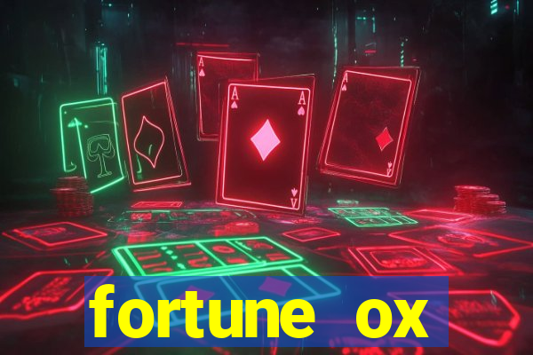 fortune ox horários pagantes